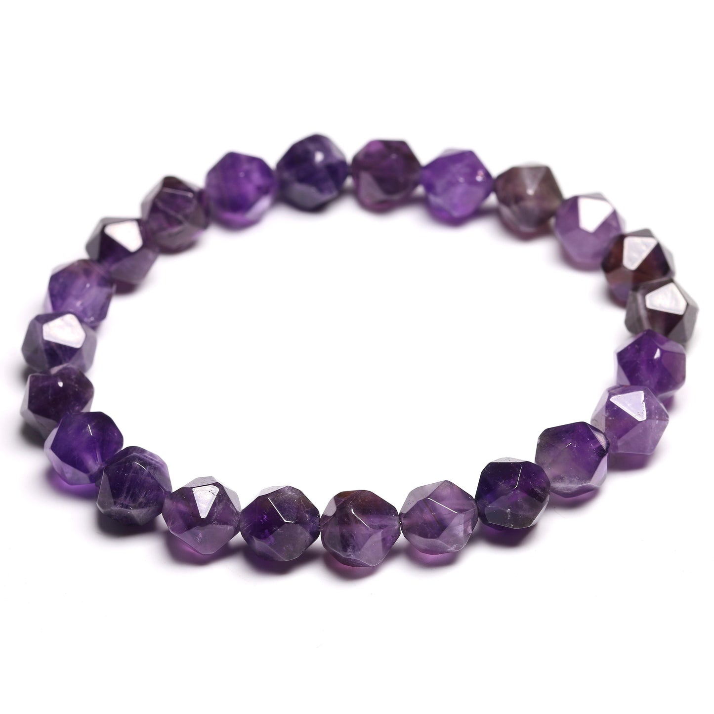 Amethyst Crystal Band