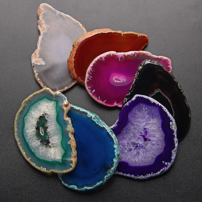 Irregular Onyx Agate Slices